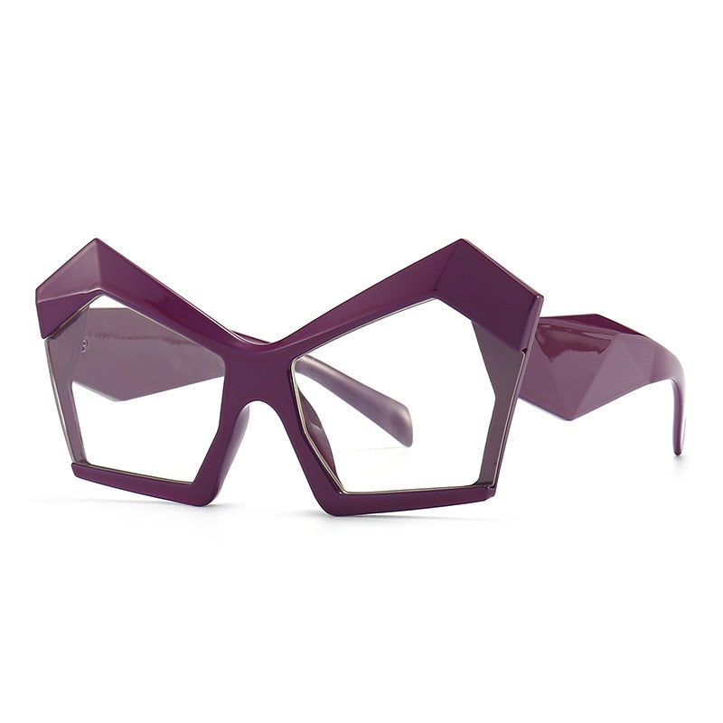 Unique Irregular Personality Oversized Sunglasses