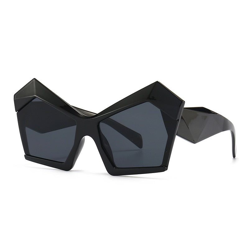 Unique Irregular Personality Oversized Sunglasses