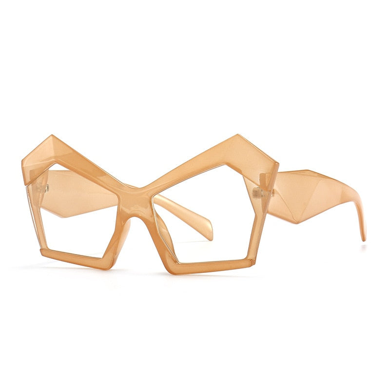 Unique Irregular Personality Oversized Sunglasses