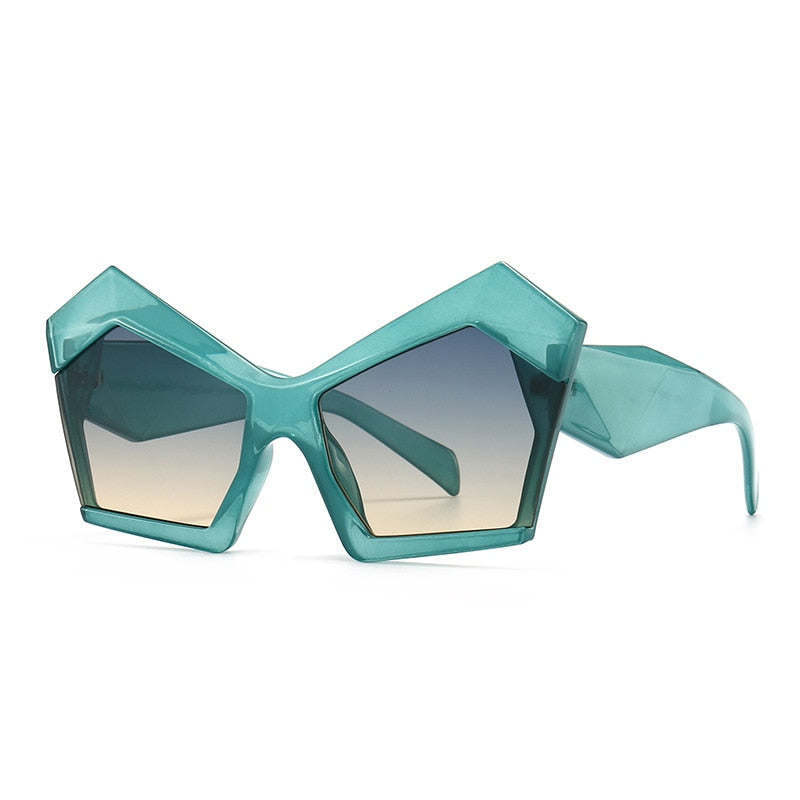Unique Irregular Personality Oversized Sunglasses