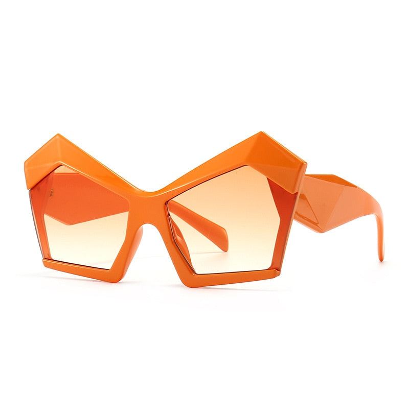 Unique Irregular Personality Oversized Sunglasses