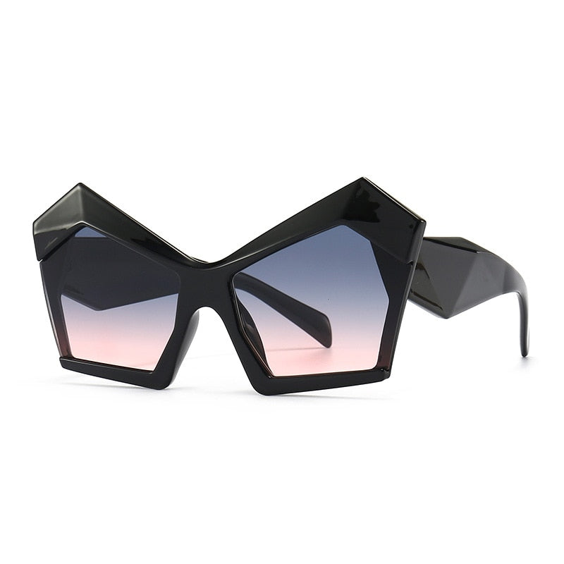 Unique Irregular Personality Oversized Sunglasses