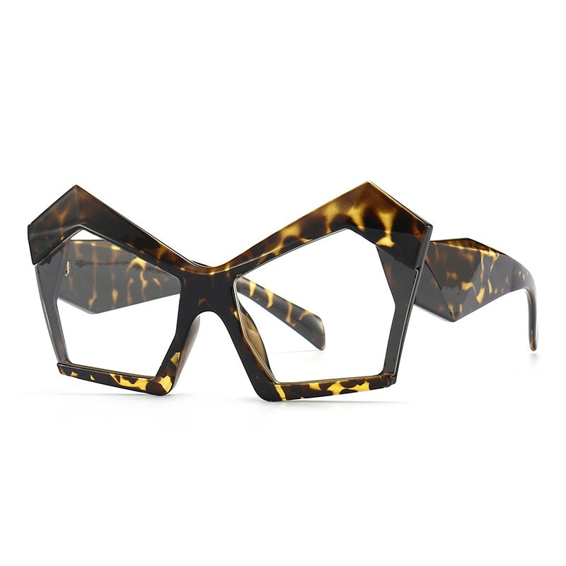 Unique Irregular Personality Oversized Sunglasses