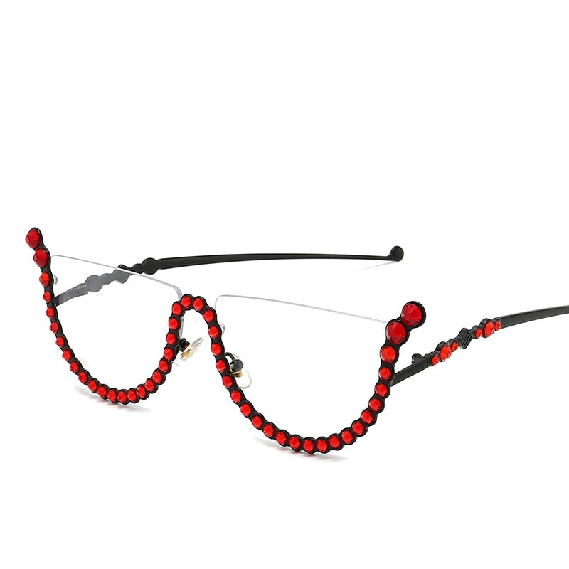 Diamond Cat Eye Sunglasses