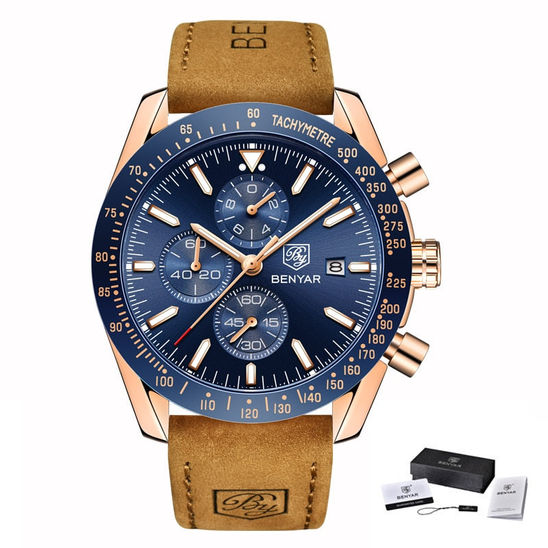 Luxury Casual Waterproof Sports Male Wristwatch