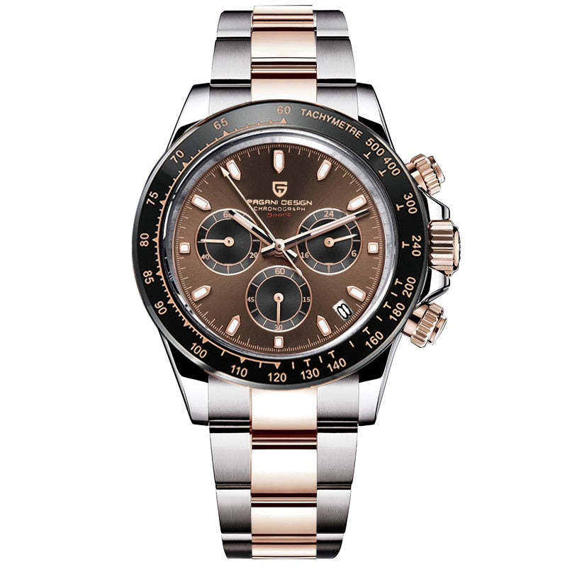 Quartz Luxurious Business Watch