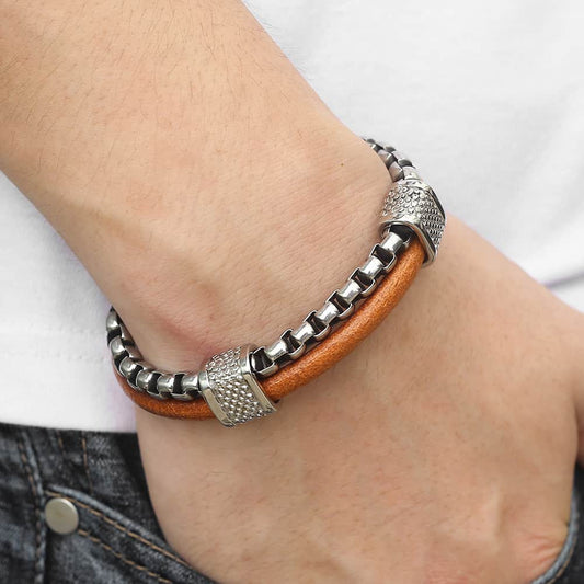 Double Layers Genuine Leather Bracelets