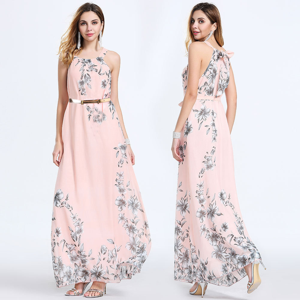 Long Chiffon Bohemian Loose Dress