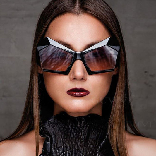 Unique Irregular Personality Oversized Sunglasses